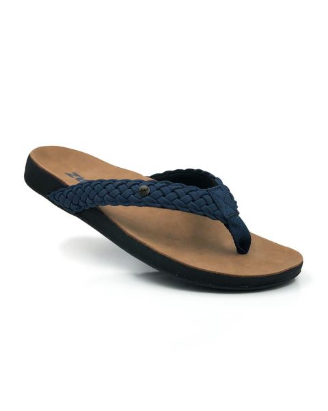 XANTHE Orthotic Flip Flops | NAVY | ZULLAZ