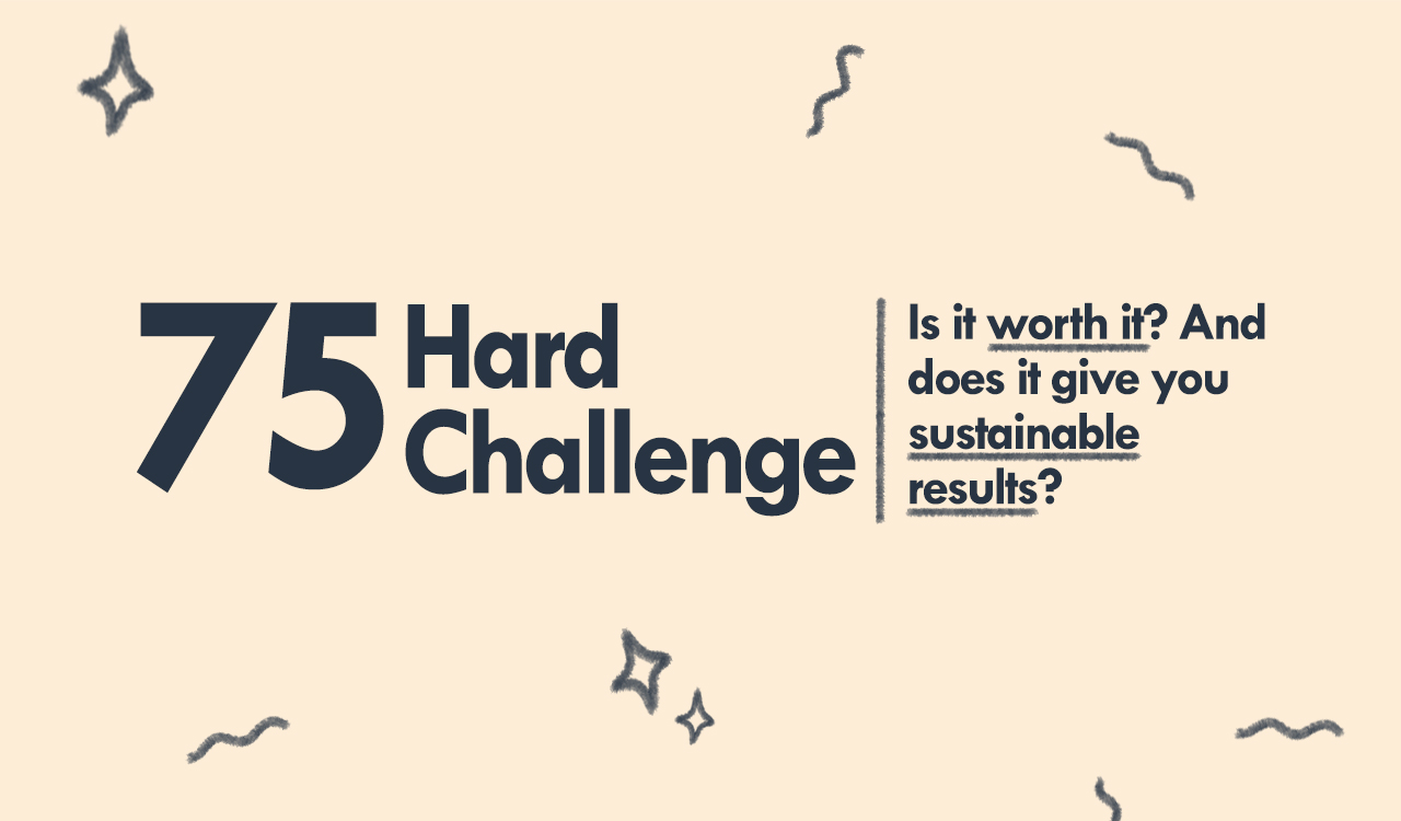 An image of Green Steps One trainers with the 75 Hard Challenge title