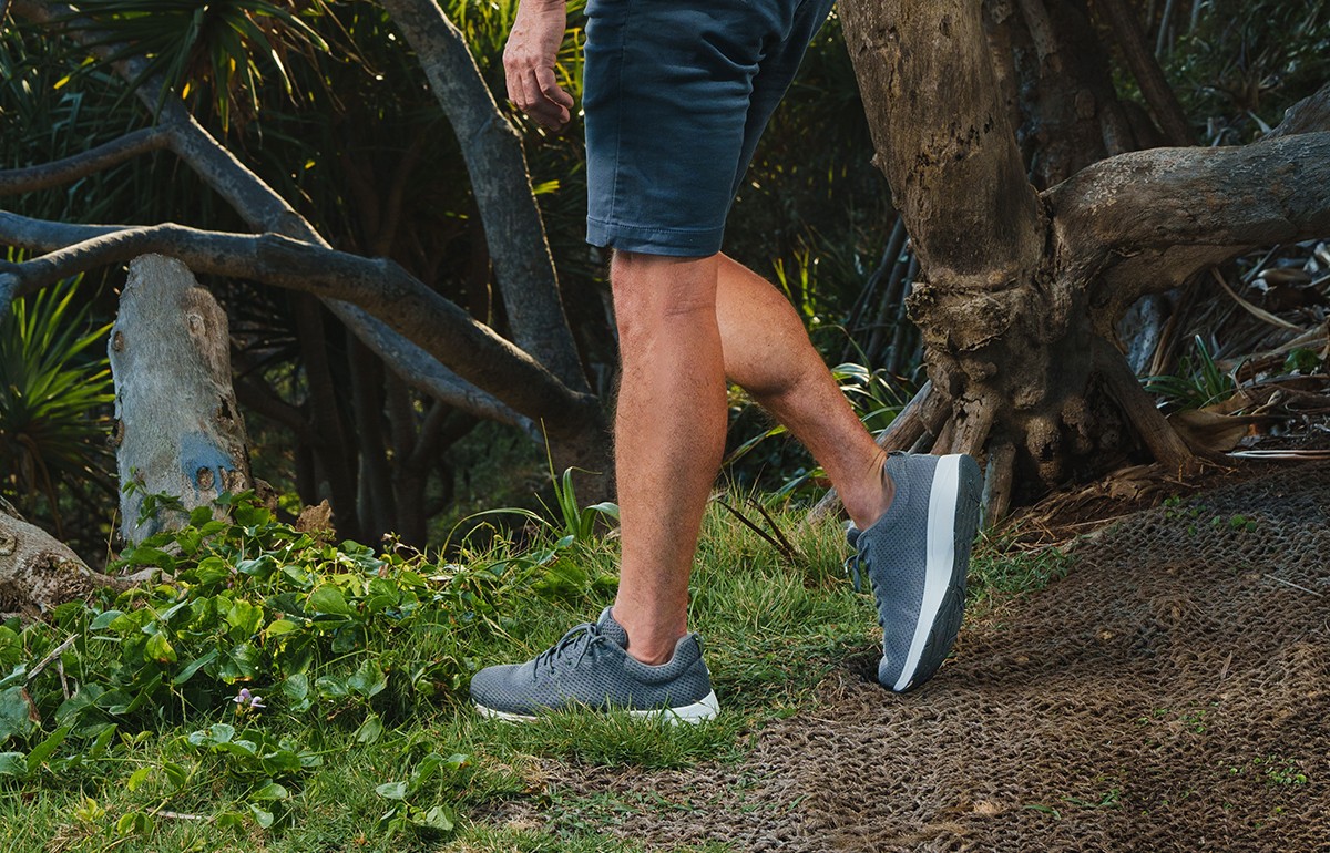 Green Steps ONE | Sustainable Arch Support Shoes - Grey | FootActive